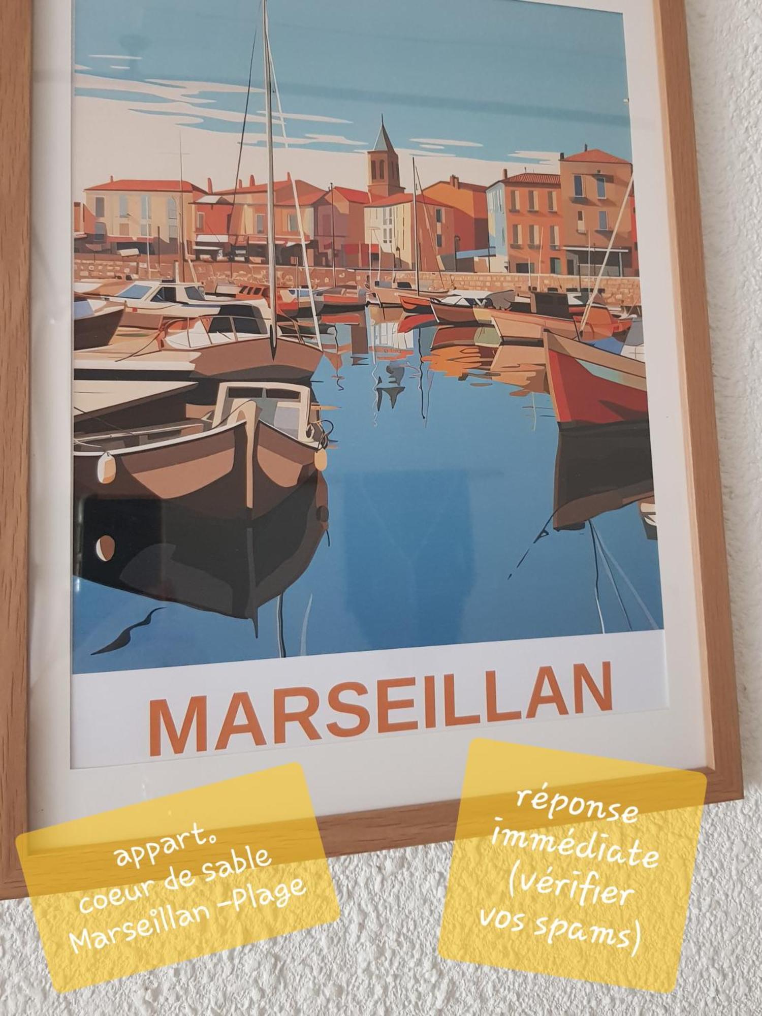 Marseillan-Plage Appartement Coeur De Sable Dış mekan fotoğraf